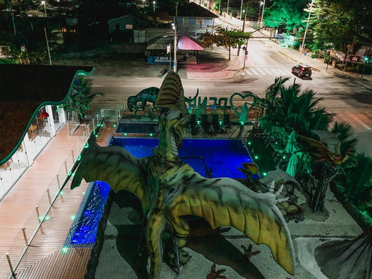 Hotel Recanto Dos Dinossauros Penha  Kültér fotó