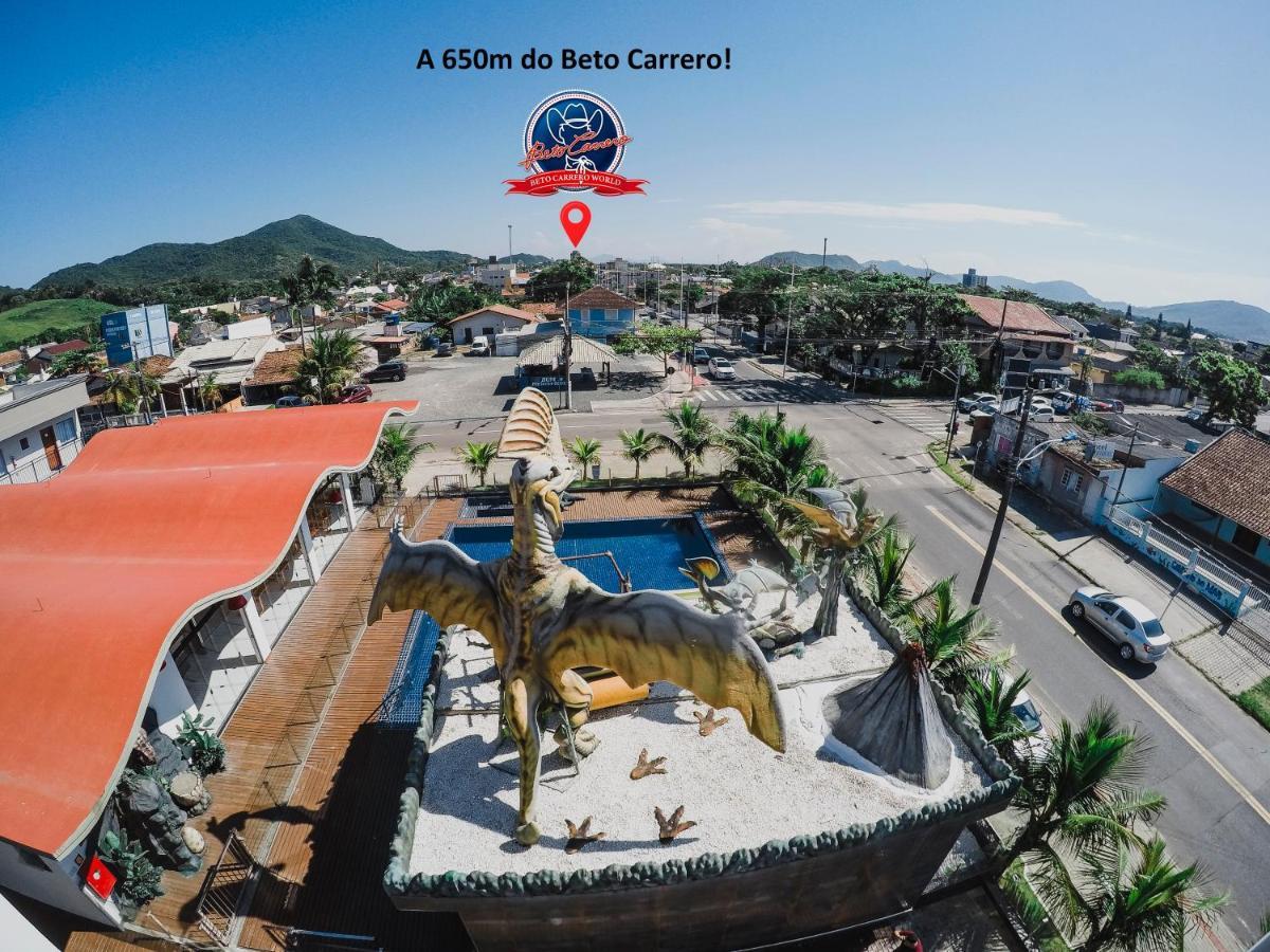 Hotel Recanto Dos Dinossauros Penha  Kültér fotó