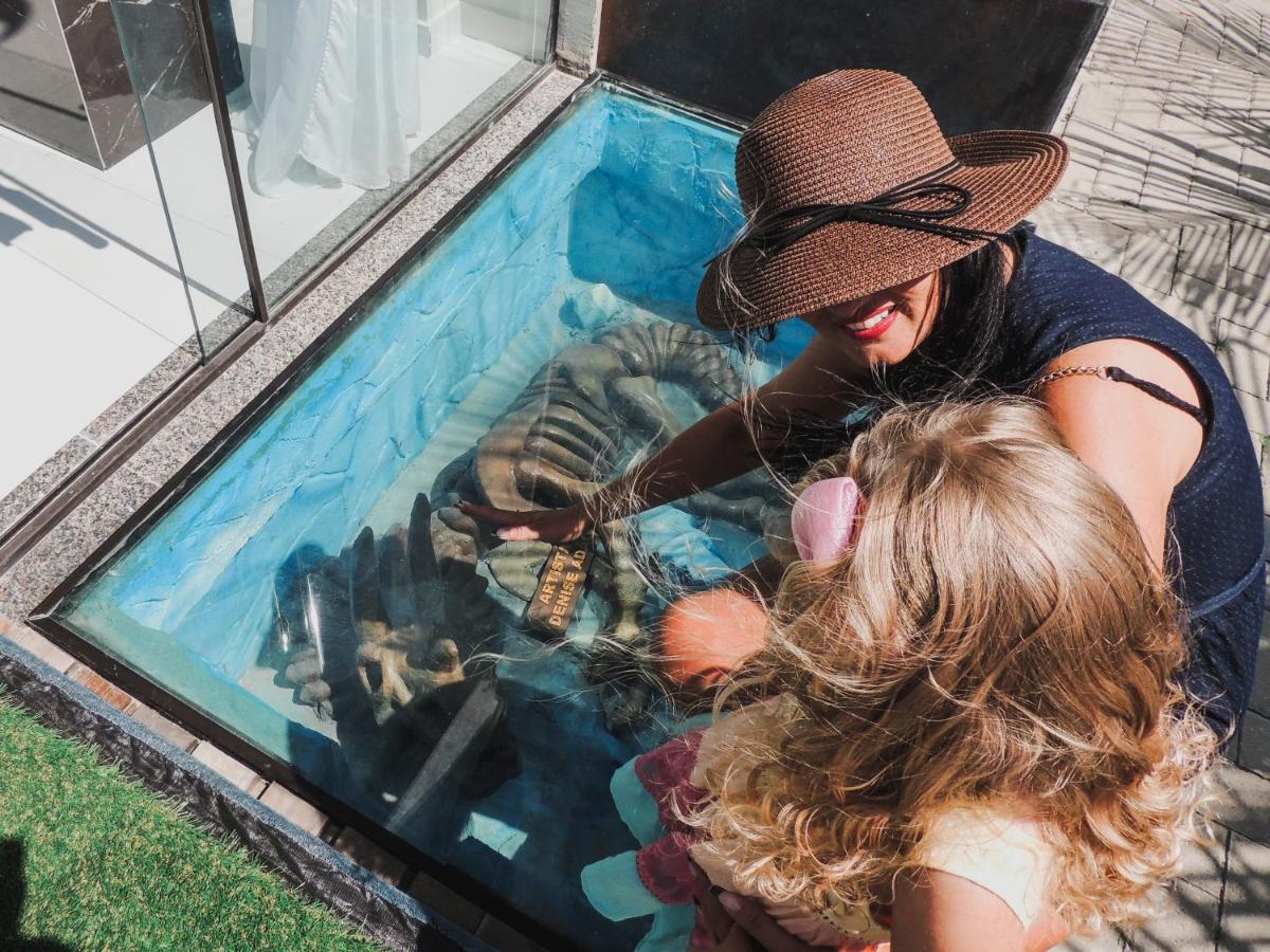 Hotel Recanto Dos Dinossauros Penha  Kültér fotó