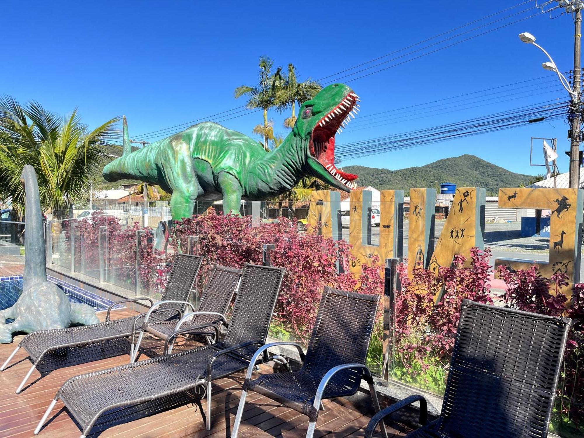 Hotel Recanto Dos Dinossauros Penha  Kültér fotó