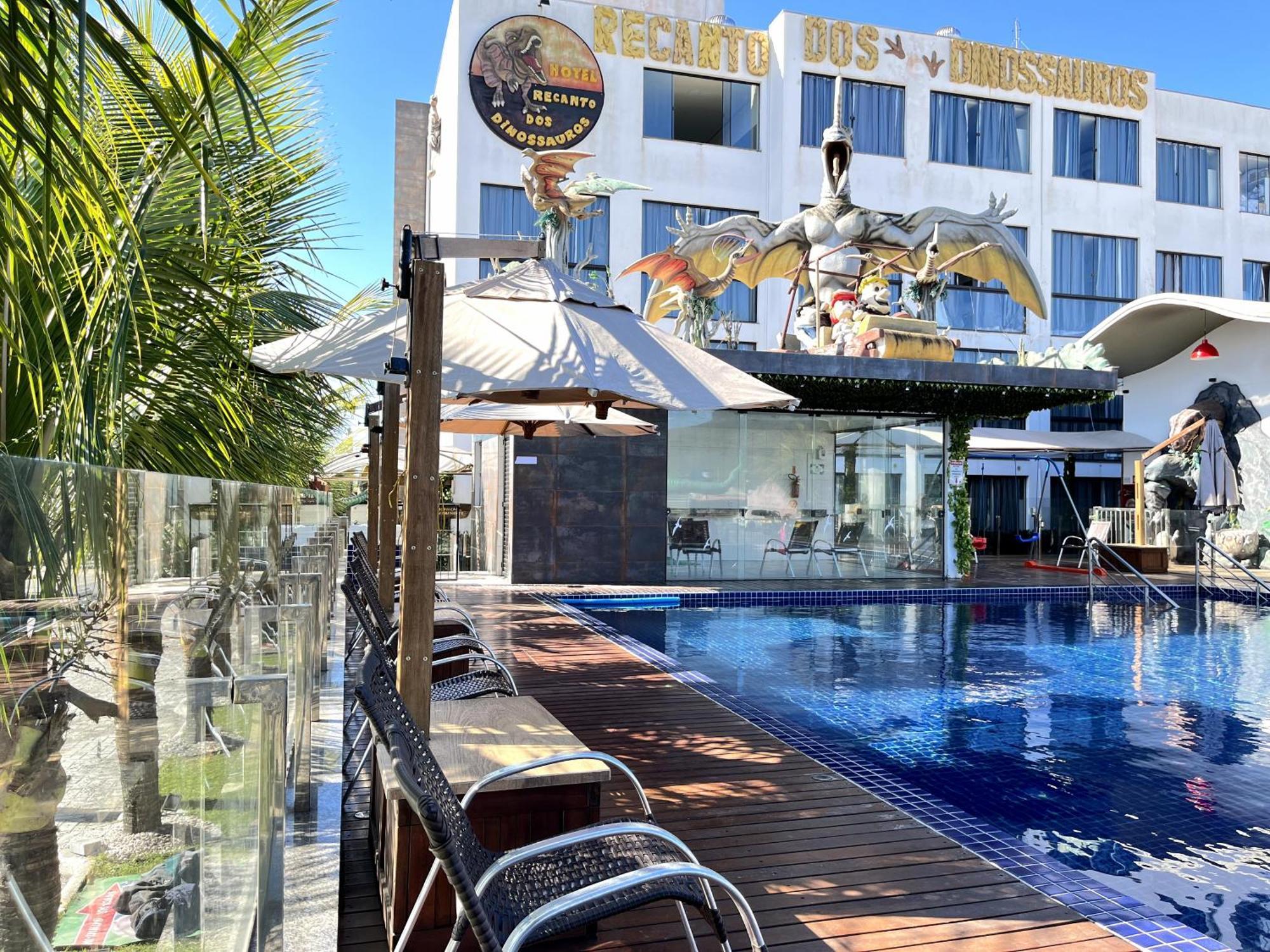 Hotel Recanto Dos Dinossauros Penha  Kültér fotó