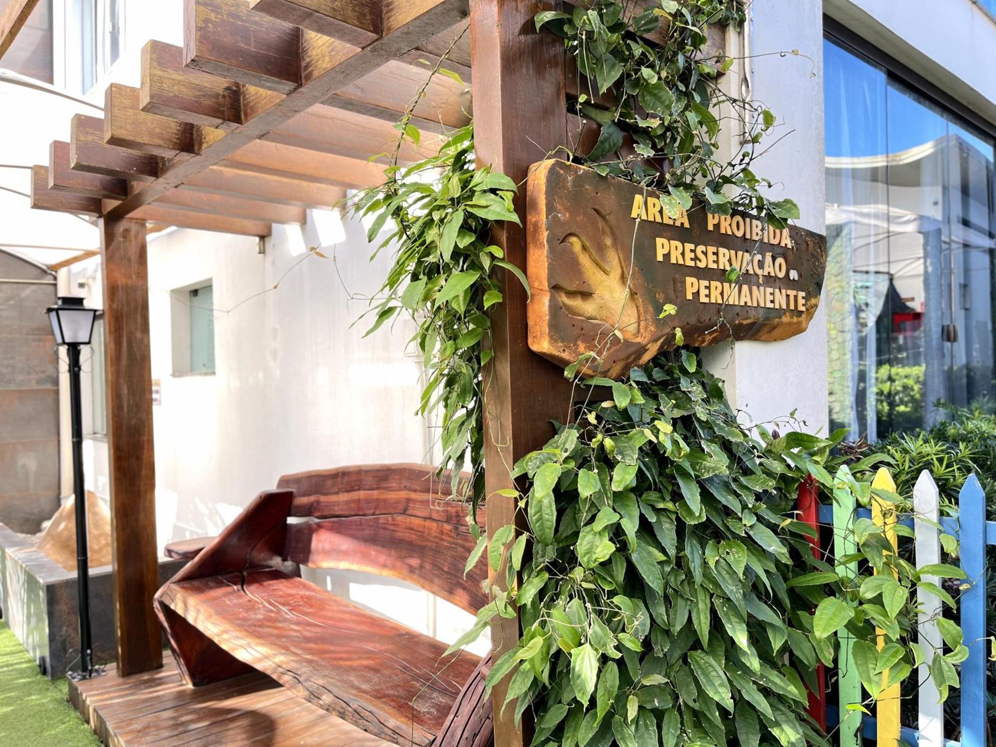 Hotel Recanto Dos Dinossauros Penha  Kültér fotó
