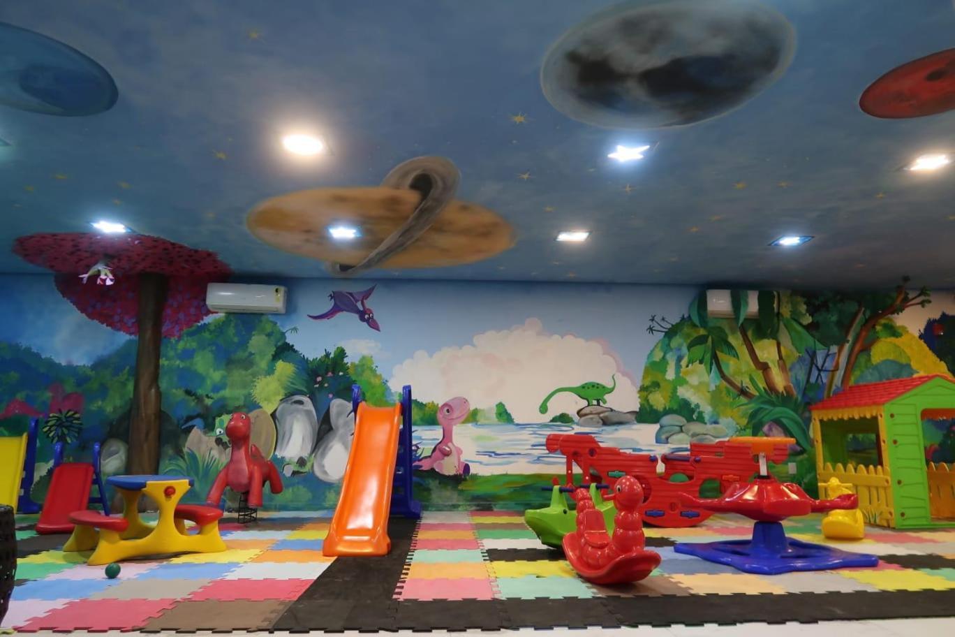 Hotel Recanto Dos Dinossauros Penha  Kültér fotó