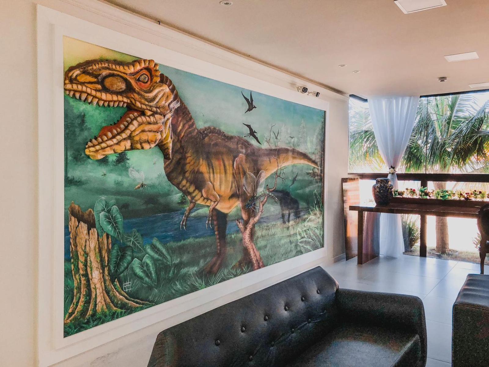 Hotel Recanto Dos Dinossauros Penha  Kültér fotó