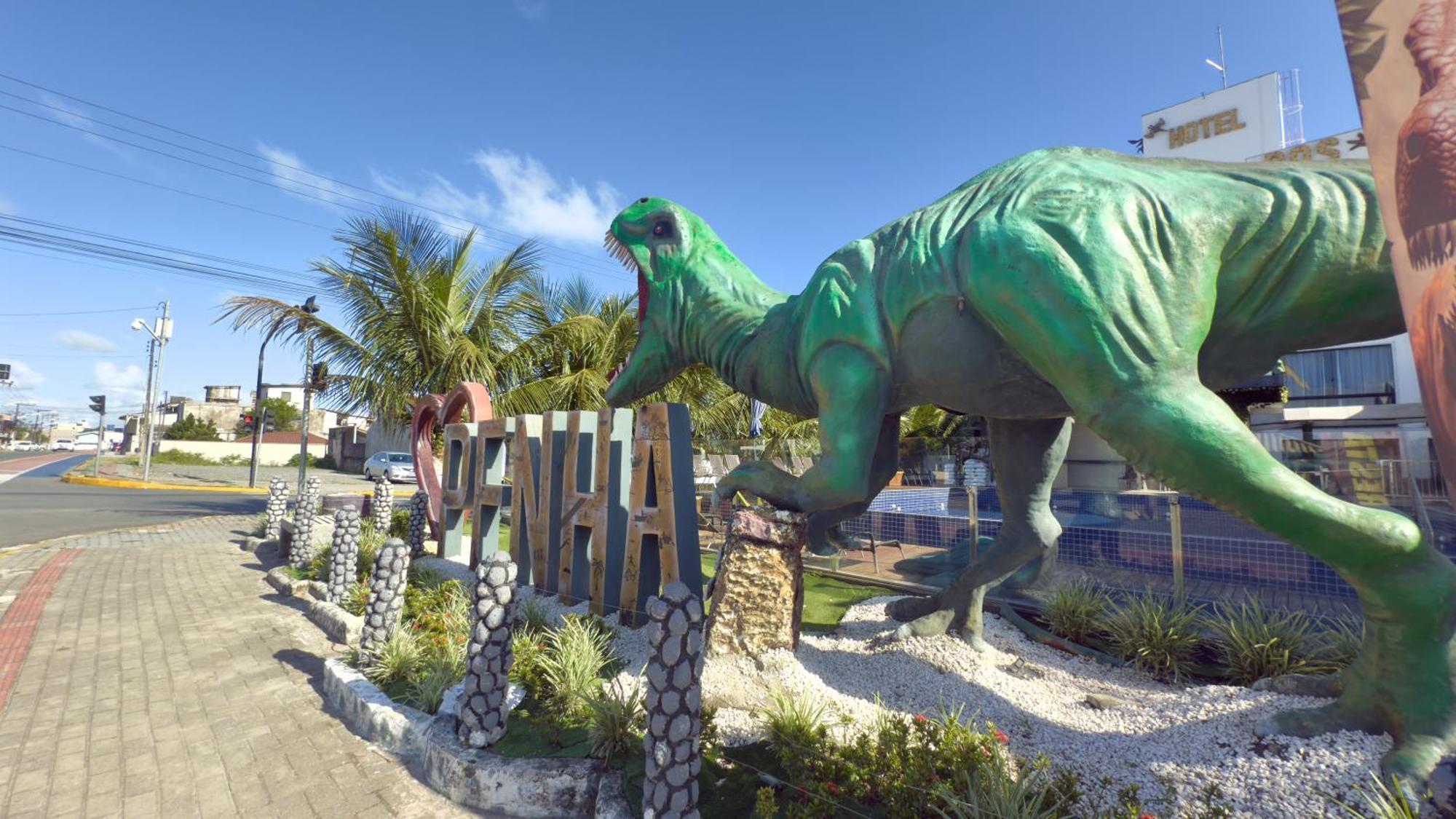 Hotel Recanto Dos Dinossauros Penha  Kültér fotó
