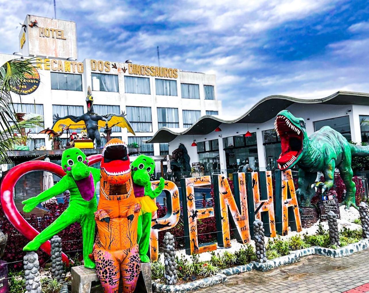 Hotel Recanto Dos Dinossauros Penha  Kültér fotó